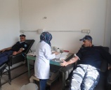الشرطة تستجيب لمناشدة مواطن وتتبرع بالدم مدى الحياة لنجله المريض في طولكرم