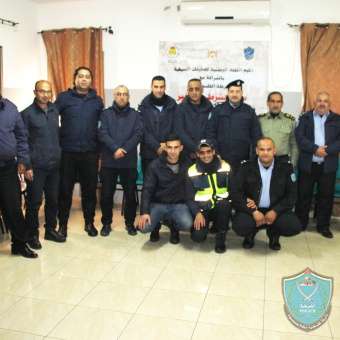 الشرطة تفتتح دورة التدريب أثناء الخدمة السابعة لمنتسبي شرطة طولكرم