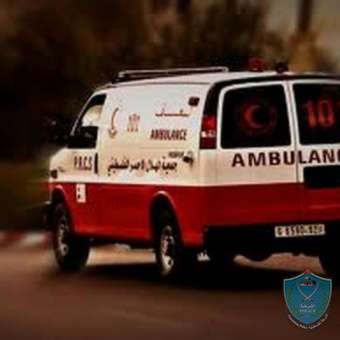 مصرع مواطنه وإصابة 8 أشخاص آخرين اثر حادث سير في جنين .