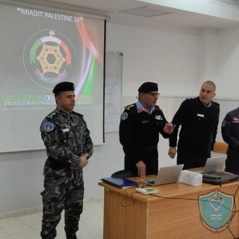 إفتتاح دورتين في كلية فلسطين للعلوم الشرطية في أريحا