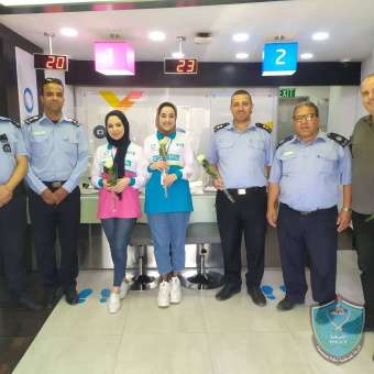 الشرطة تكرم العاملين في شركة الإتصالات في سلفيت