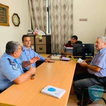 الشرطة وجامعة القدس المفتوحة يتفقان على تنفيذ عدد من الفعاليات في سلفيت