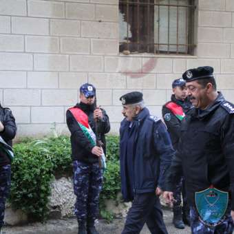 السيد اللواء يوسف الحلو مديرعام الشرطة يتفقد الوحدة المركزية للشرطة الخاصة 