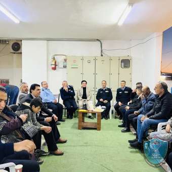 بمبادرة من ادارة الخدمات الشرطية وادارة العلاقات العامة والإعلام تم تنظيم افطار جماعي للمتقاعدين من جهاز الشرطة واسر الشهداء والاسرى والجرحى في مديرية شرطة محافظة سلفيت 