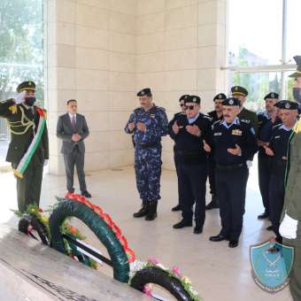 اللواء يوسف الحلو يهنىء منتسبي الشرطة بحلول عيد الفطر السعيد ويتفقد عدد من المواقع 