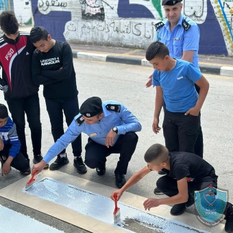 الشرطة تنظم نشاطاً توعوياً ضمن فعاليات أسبوع المرور العربي في ضواحي القدس