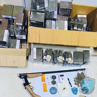الشرطة تضبط مواد مخدره وأدوات تعاطي في رام الله