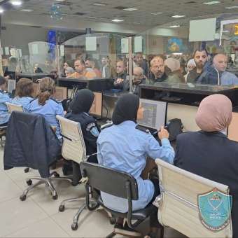 24 ألف مسافر تنقلوا عبر معبر الكرامة الاسبوع الماضي 