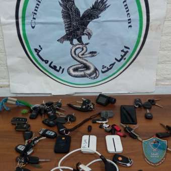 الشرطة تكشف ملابسات قضايا سرقة مركبات في بيت لحم 