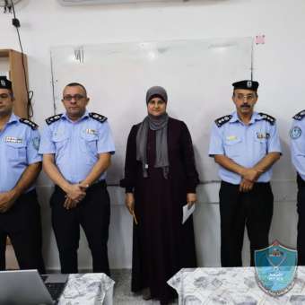 الشرطة تنظم محاضرات توعية حول الجرائم الالكترونية في أريحا