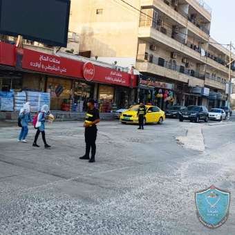 الشرطة تنظم فرقةً للسلامة المرورية في أريحا