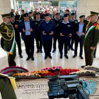 Police Commemorate the 20th Anniversary of the Martyrdom of Founding Leader Yasser Arafat (Abu Ammar)
