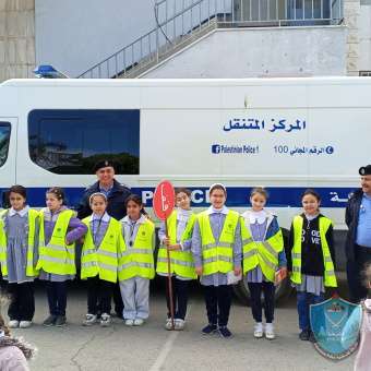 الشرطة تنظم تدريبا عمليا في قلقيلية