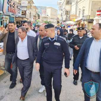 الشرطة تلتقي المواطنين وتتفقد أحوالهم في بيت لحم 