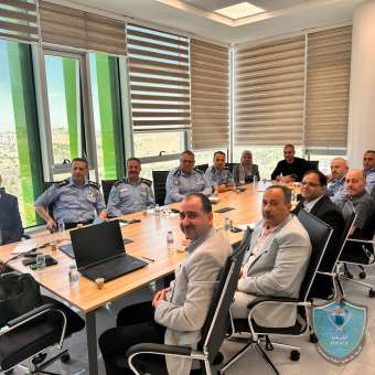 الشرطة تطلع على تجارب التحول الرقمي والجودة الشاملة في الجامعة العربية الامريكية
