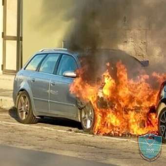الشرطة تكشف ملابسات حرق جنائي في طوباس 