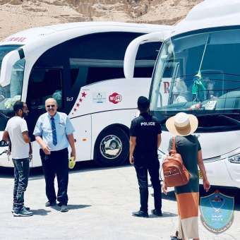 الشرطة: 109 آلاف سائح استقبلتهم أريحا في فترة العيد