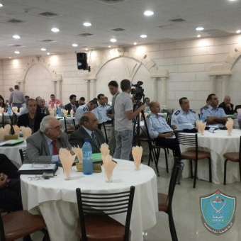 الشرطة تشارك في اختتام مشروع دعم قطاع العدالة في جنين