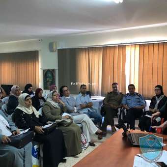 الشرطة تشارك في ورشة عمل حول النوع الاجتماعي في جنين