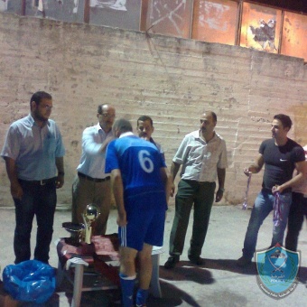 شرطة سلفيت تظفر بالمركز الثاني لبطولة حماة الوطن للمؤسسة الأمنية بكرة القدم