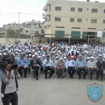 الشرطة تشارك في احتفال يوم الطفل الفلسطيني بطوباس