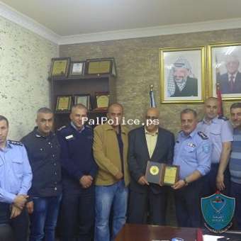 الشرطة والمؤسسات الأمينة والمدنية يكرمون عدد من قادة ومدراء الأجهزة الأمنية في قلقيلية