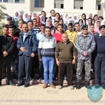 الشرطة تستضيف 50 مشاركا في برنامج تدريبي مع الحلم الفلسطيني