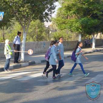 الشرطة والتربية تطلقان مشروع"الشرطة المدرسية "مع بدء العام الدراسي الجديد في اريحا
