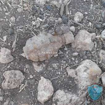 الشرطة تتلف جسم مشبوه في جنين