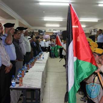 الشرطة تنظم احتفالية بمناسبة أسبوع المرور العربي في ضواحي القدس
