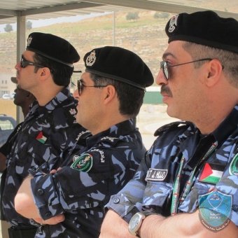 مشاركة الشرطة في مسابقة المحارب الدولي المقامة في الاردن ومشاركة 35 دولة