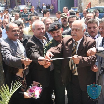 الشرطة تشارك في افتتاح قطار العودة في قلقيلية
