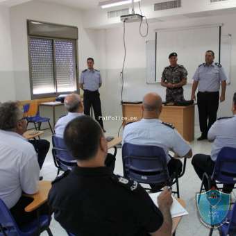 الشرطة تفتتح دورتين تخصصيتين في التخطيط ومسرح الجريمة  في أريحا