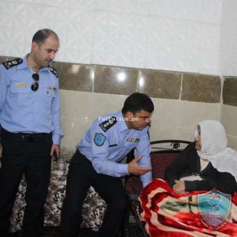 بتعليمات من السيد  اللواء حازم عطا الله  "الشرطة ترمم منزلا يعاني أصحابه من أوضاع صعبة" في طولكرم