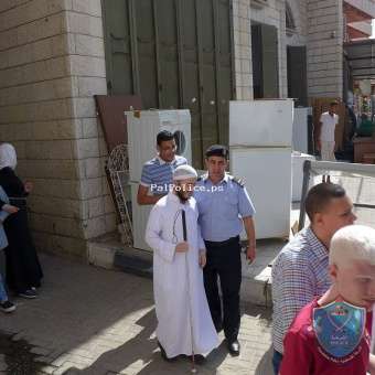 الشرطة تشارك في حفل تخريج طلبة جمعية ومدرسة قلقيلية الخيرية للمكفوفين