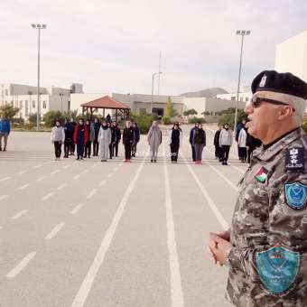 الشرطة تفتتح الدورة التأسيسية 37 في اريحا