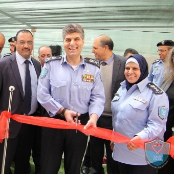 Major General Hazem Attallah opens a unified service center for women survivors of domestic violence in Palestine