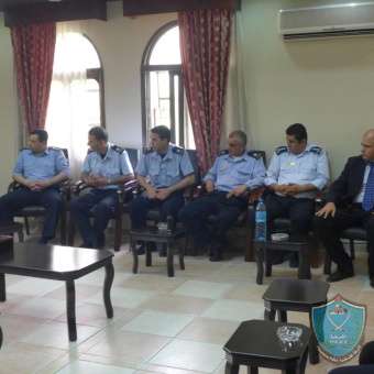 الشرطة والبلدية تبحان سبل التعاون المشترك في جنين