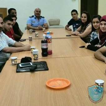 الشرطة تعقد لقاءا شبابيا لطلاب مركز الدراسات الدينية والتراثية  في بيت لحم