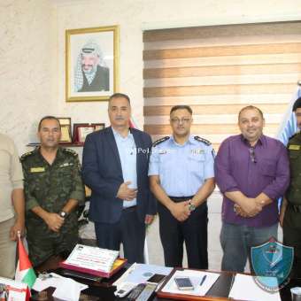 التوجيه السياسي يكرم الشرطة بمناسبة يوم الشرطة في محافظة بيت لحم