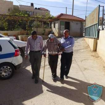 الشرطة تستضيف عدد من المسنين بطوباس