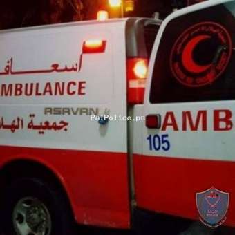 مصرع مواطن 52 عاما واصابة اخر بحادث سير غربي نابلس