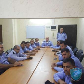 الشرطة تفتتح دورة التدريب أثناء الخدمة الثالثة في قلقيلية