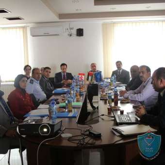 الشرطة تستضيف اجتماع اللجنة التوجيهية الرابع لمشروع حوكمة وبناء قدرات الطب الشرعي والعلوم الجنائية في فلسطين