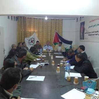 الشرطة تنظم ورشة عمل حول آفة المخدرات في جنين