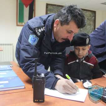 أمنية الطفل يامن بأن يصبح شرطياً واقع ينبض بروح الأمل