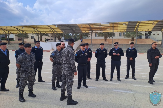 اللواء يوسف الحلو يزور استراحة أريحا ويتفقد عدد من المواقع الشرطية في المحافظة 