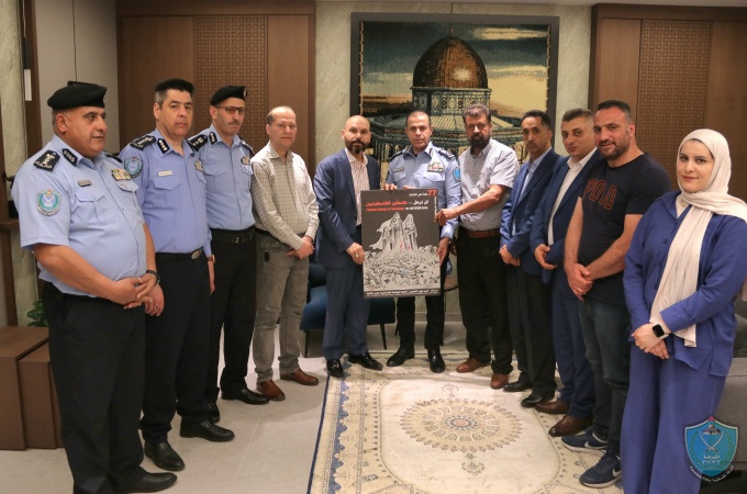  اللواء علام السقا يلتقي منسق اللجنة الوطنية العليا لإحياء ذكرى النكبة