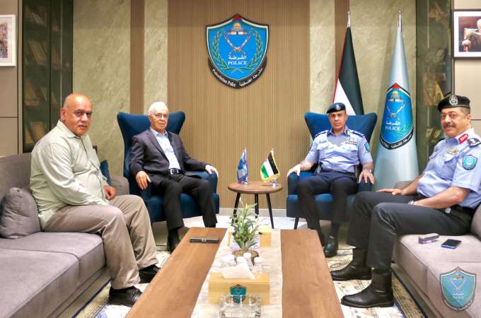 اللواء علام السقا يلتقي د. سمير الرفاعي سفير دولة فلسطين لدى سوريا وعضو اللجنة المركزية لحركة فتح