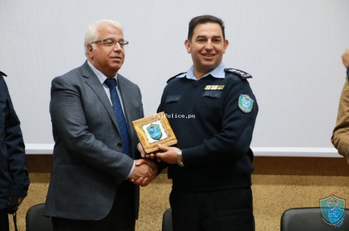 In cooperation with the Spanish Agency for International Development Cooperation, The Palestinian police graduates traffic and Administrative matters courses in Palestinian Polytechnic University in Hebron.